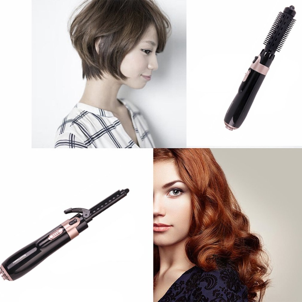 Föhn Maschine Kamm Auto-rotierende Bürste Haar Curler Rolle Eisstockschießen Eisen Zauberstab Styling Werkzeuge Multifunktions 4 in 1 elektrische ABS