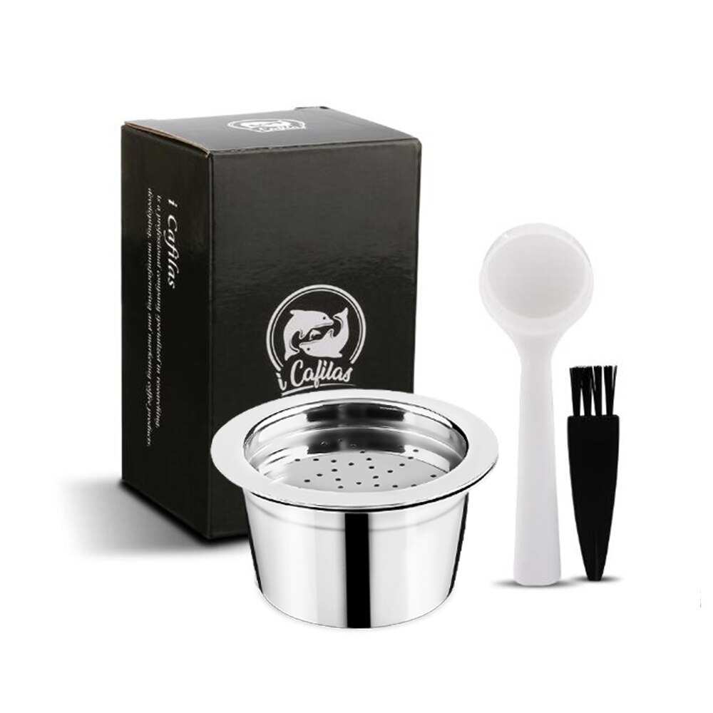 Cápsula de café reutilizable recargable, respetuosa con el medio ambiente, STEE K Fee & Tchibo Cafissimo ALDI Expressi, compatible con máquina Tchibo: Amarillo claro