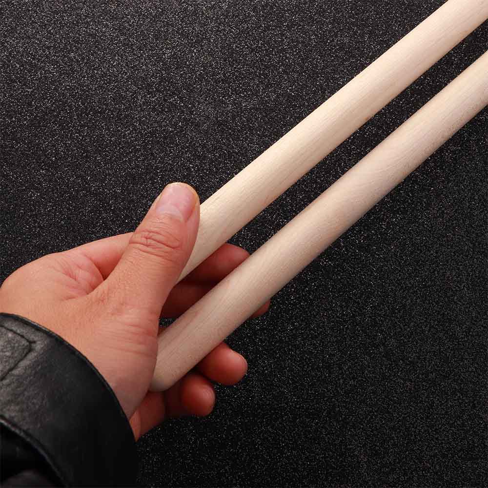 Baquetas de madera de arce 5A para tambor, juego de tambores, ligero, , instrumento Musical de , 1 par