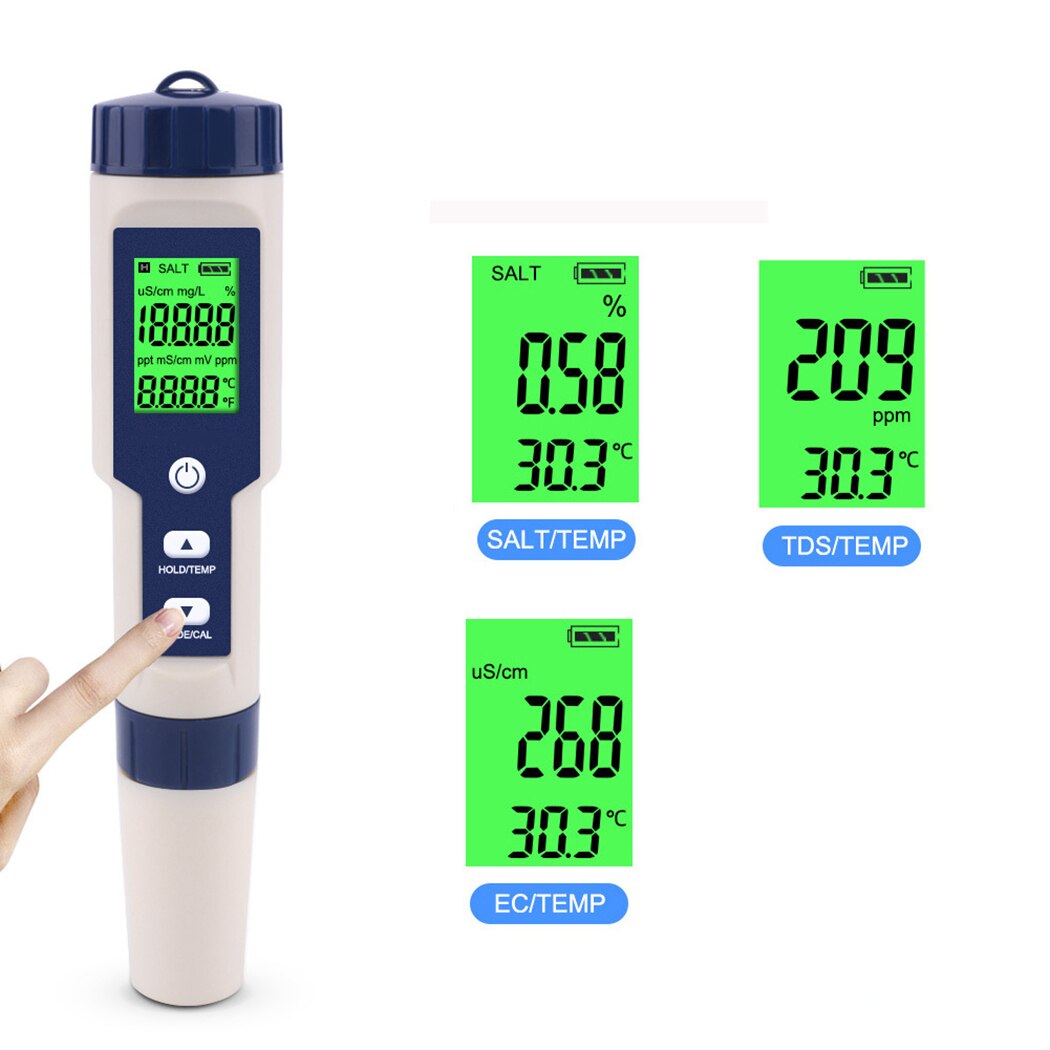 Pen Multi-Function Test Pen Meter Digital Water Monitor Multi-functional