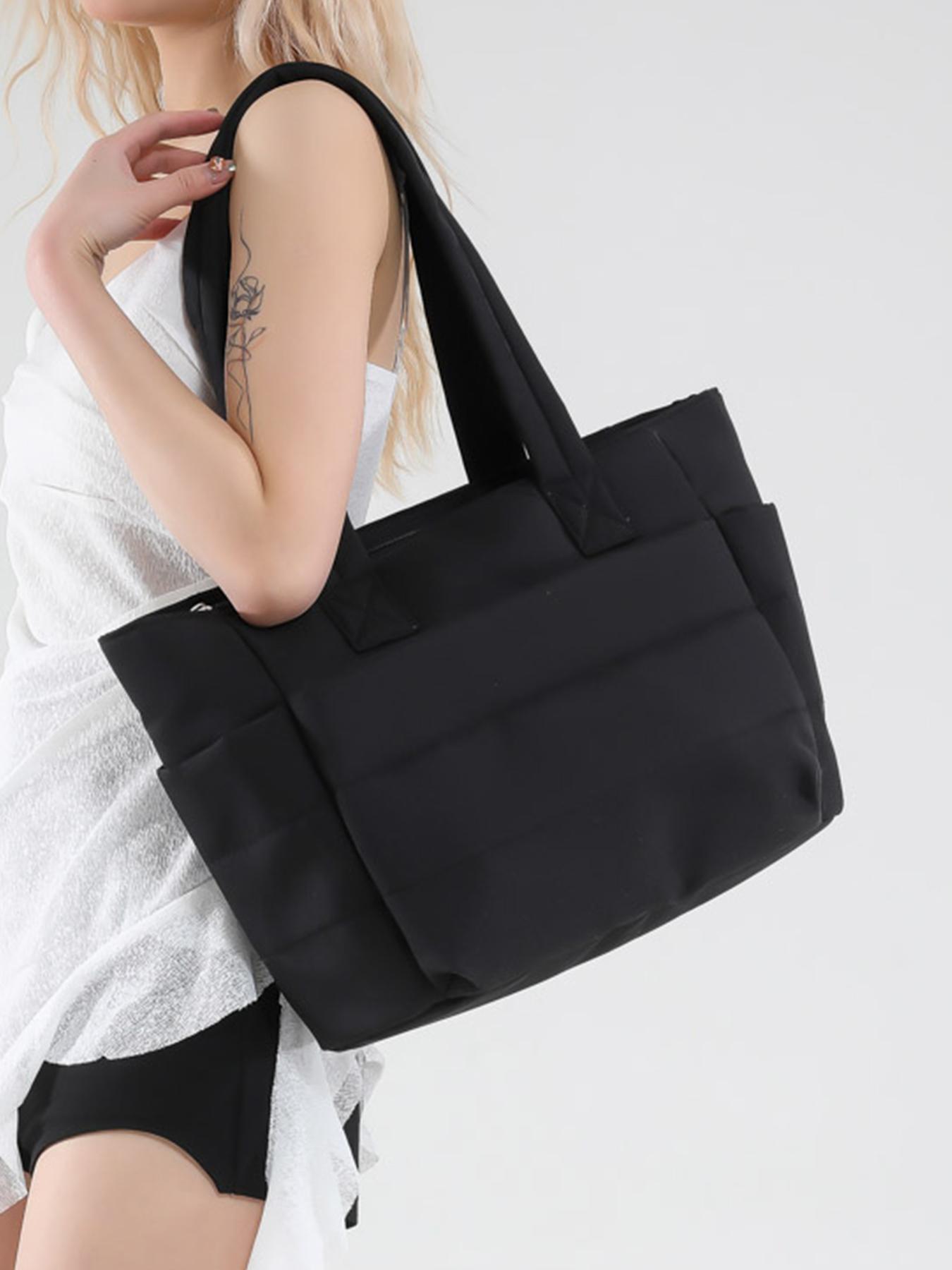 Bolso de mano para mujer, bolsa de almacenamiento de hombro para ir al trabajo a la , bolso sencillo para salir de mamá, bolso de viaje de gran capacidad para Fitness