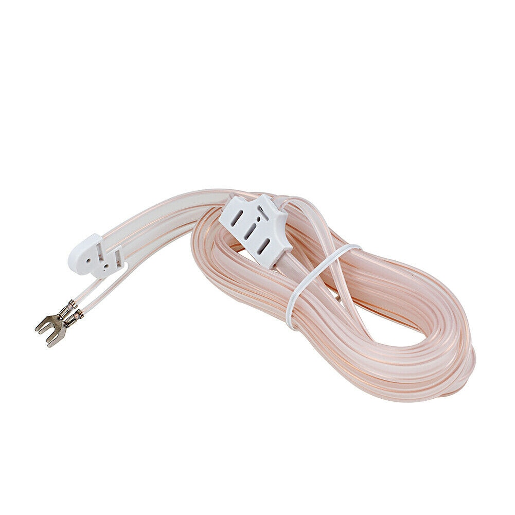 Radio transparent Stereo Empfänger Dipol dauerhaft Mehrzweck 300 Ohm Kabel PE Innen Mit 2 Stift Antenne FM T Typ Hause