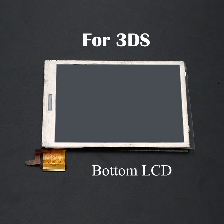 YuXi Top Upper & Bottom Lower LCD Display Screen Replacement for Nintendo DS Lite For DSL For NDSL For 3DS 3DS XL LL: For 3DS Bottom