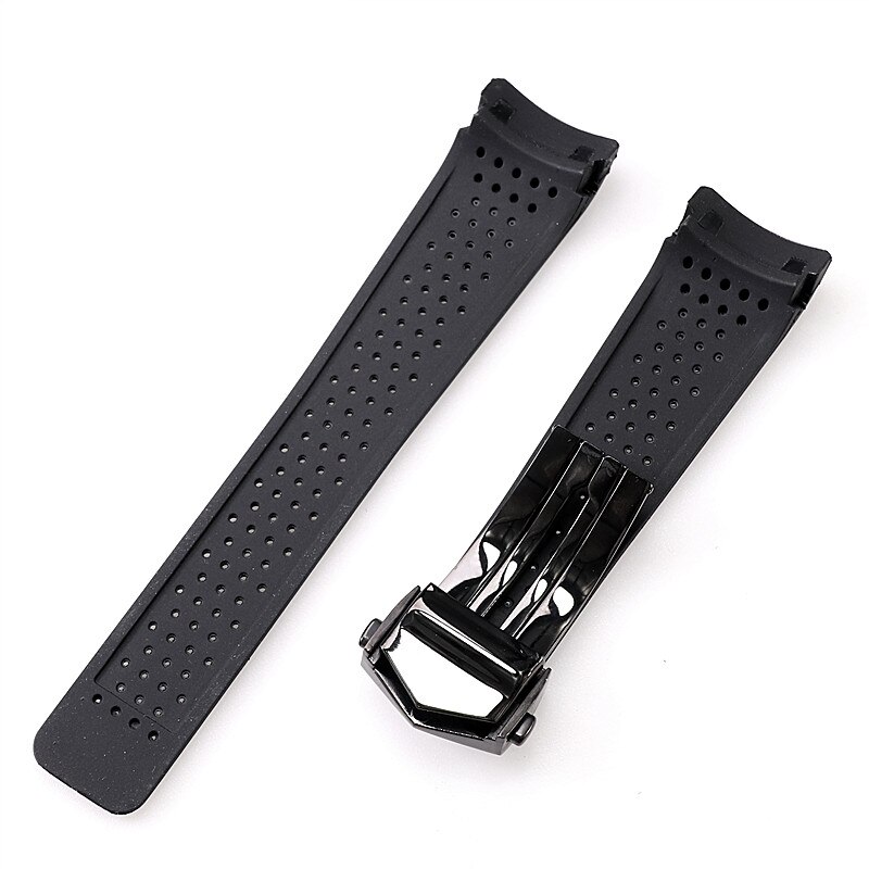 22Mm Siliconen Rubber Strap Voor Samsung Galaxy 46Mm S3 S4 Waterdichte Sport Ademend Horloge Band Armband Band Polsband