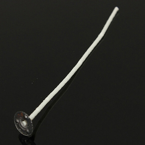 30Pcs 10cm Candle Wicks for Candle Making LowSmoke Waxed Wick with