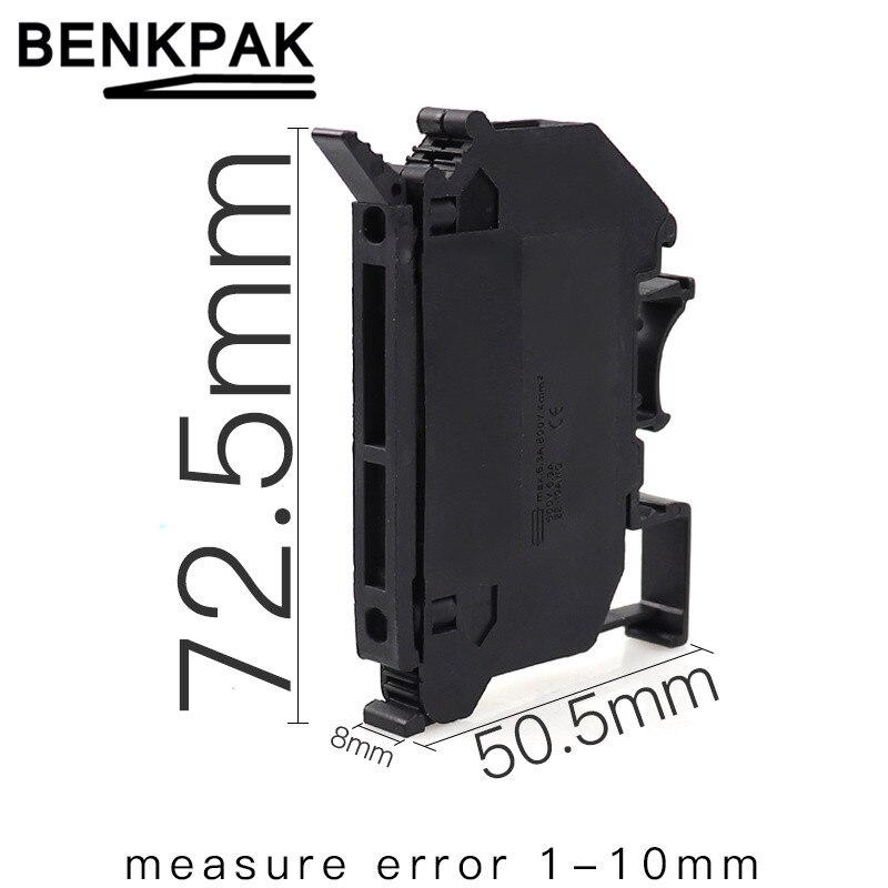 24V Red LED indicated Fuse Terminal Blocks UK5-HESI with LED indicator light