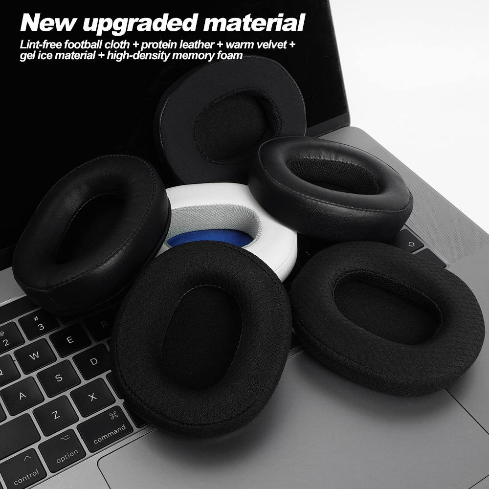Reemplazo para SOUNDPEATS A6, almohadillas inalámbricas para diadema, almohadillas para auriculares, orejeras de proteína