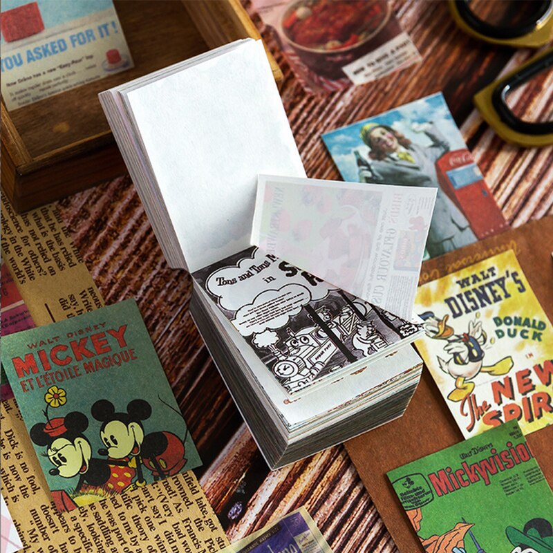 400 arkkia vintage elokuva metsä materiaali kirja tee itse koristeellinen paperi päiväkirja päiväkirja askartelu scrapbooking muistilehtiö muistilehtiö paperitavarat