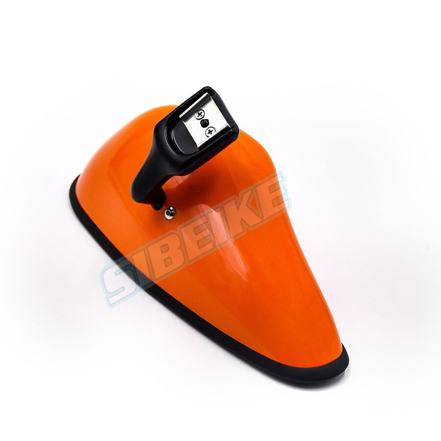 Zoom Engineering-Rétroviseur de voiture, rétroviseur intérieur multicolore, lentille bleue pour rétroviseur universel: Orange