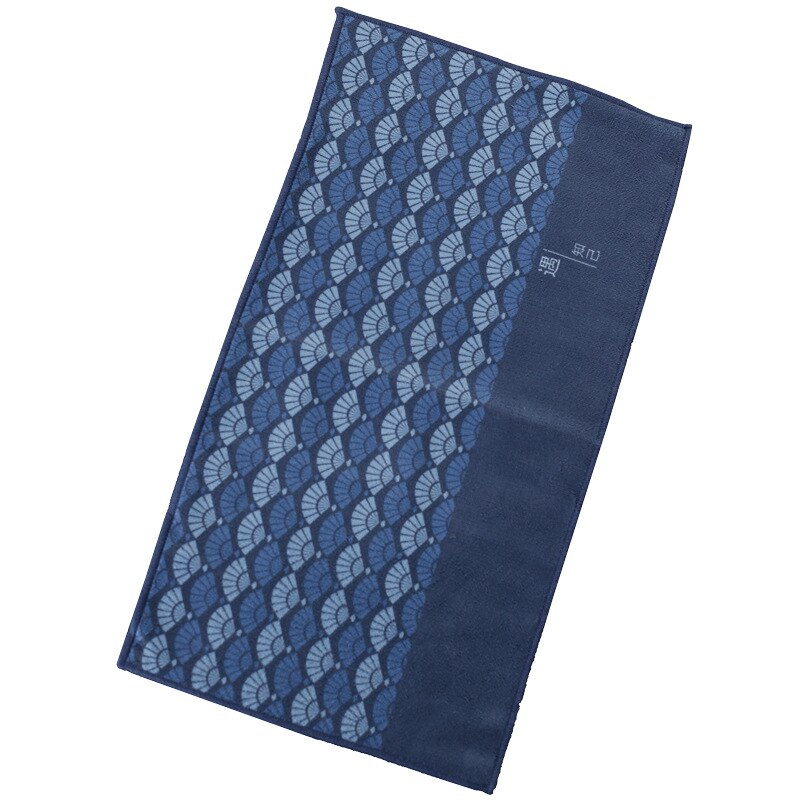 Paño de té de gamuza para el hogar, paño grueso de limpieza de mesa, accesorios de té de Kung Fu absorbente fuerte, de algodón: Dark blue
