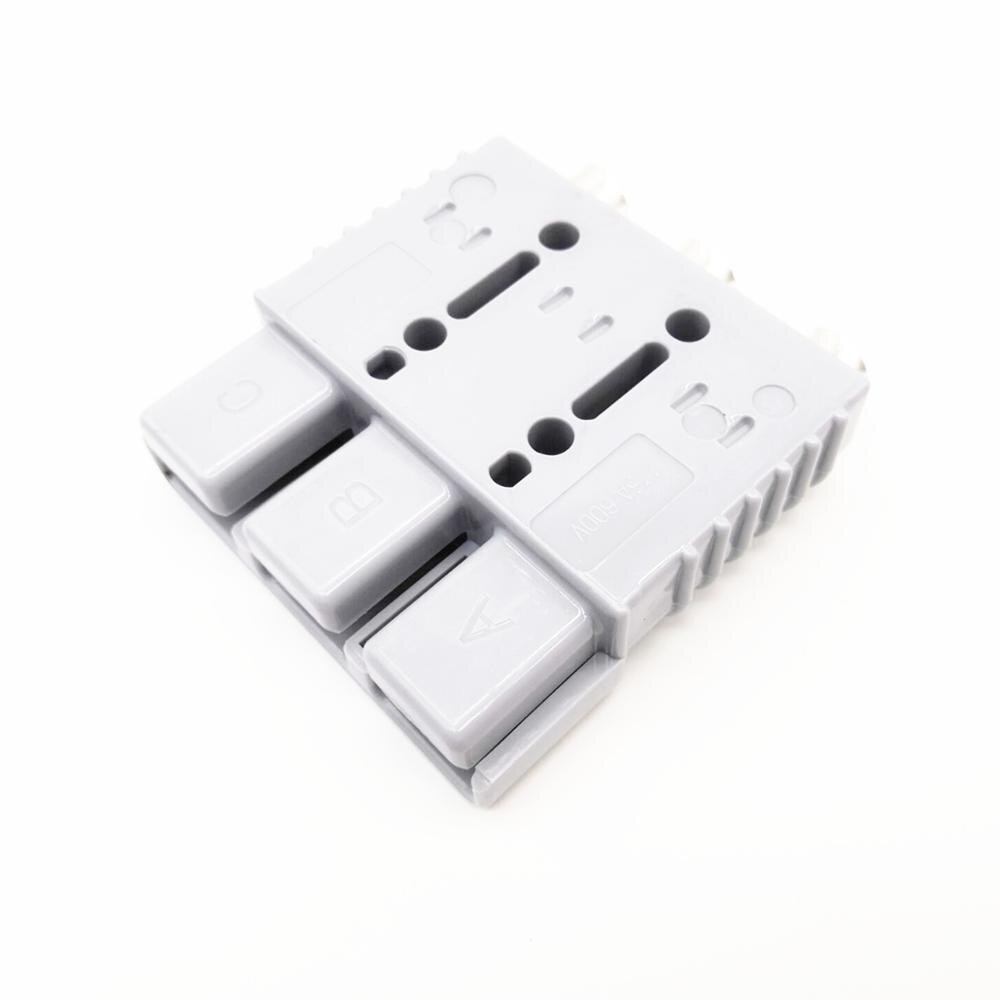 3 polos SB175 175A 600V de potencia de la batería de alimentación de enchufe de connetco con 1/0 2 4AWG terminal para carretilla elevadora eléctrica carrito de Golf apilador