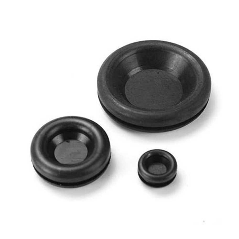 125pcs 18 Sizes Sealing Cables Rubber Protect Wire Electrical Tool Plugs Conductor Grommet Kit Gasket Ring Waterproof Set