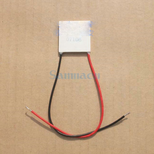 30x30x3.8mm 6A 8.4V 28.7W TEC1-07106 Thermoelectric Cooler Peltier Heatsink