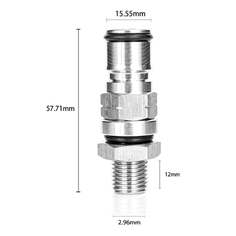 19/32 pouces-18 Gaz/Liquide Corny Keg Adaptateur Liquide Et Gaz De Verrouillage À Billes Post H056