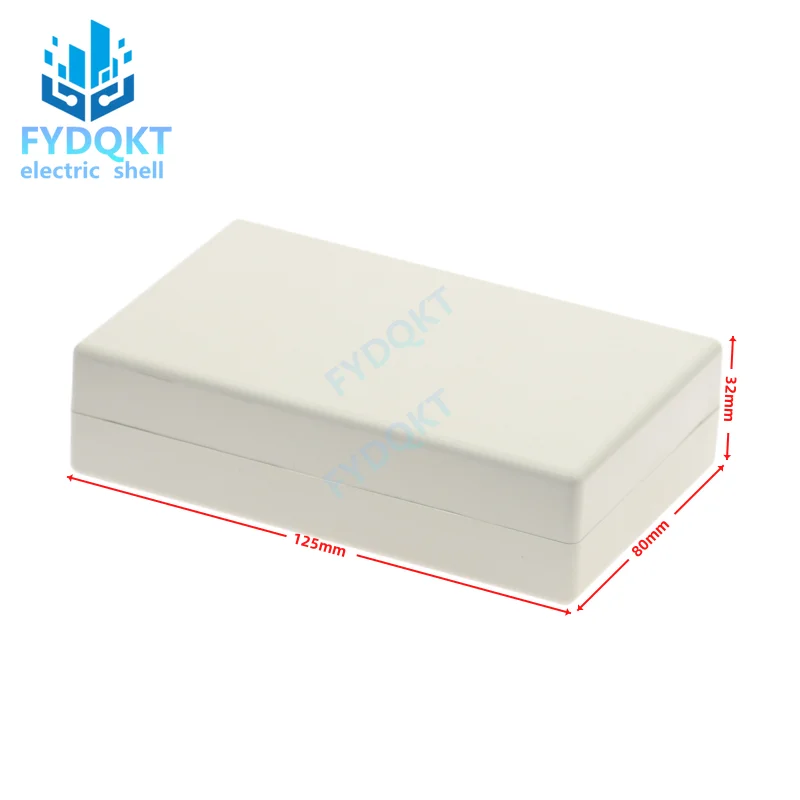 1Pcs 125x80x32mm Waterproof Plastic Cover Project Electronic Case Enclosure Box Wire Junction Boxes