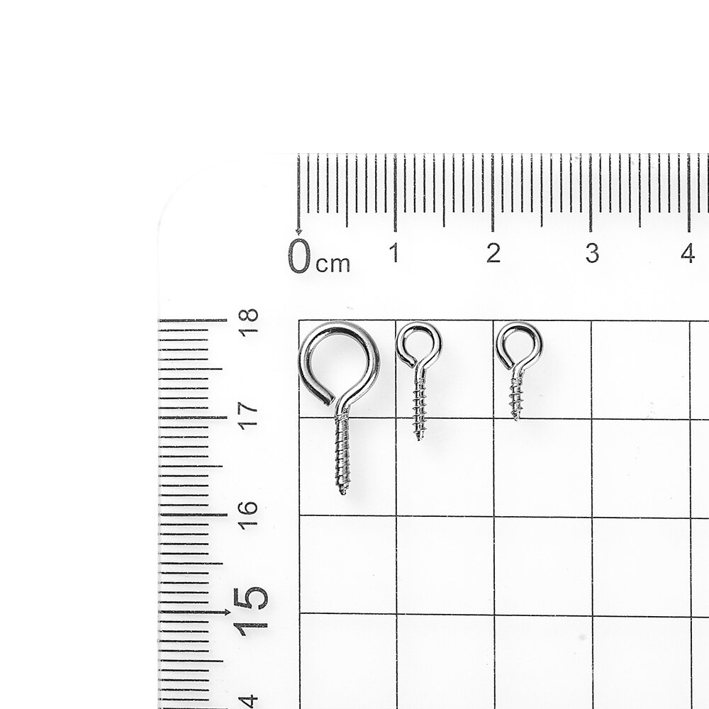 50 Stuks Kleine Tiny Mini Eye Pins Haken Oogjes Schroefdraad Sluitingen Haken Sieraden Bevindingen Voor Maken Diy Materiaal Levert