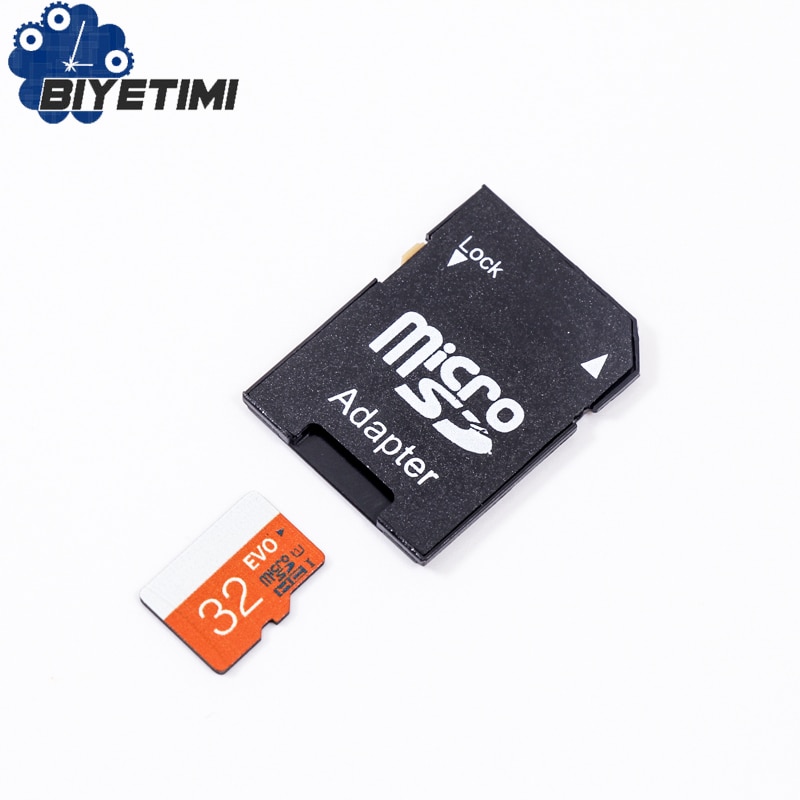 B micro Sd carta 64 Gb 32 Gb 16 Gb micro Sd Class 10 Ad Alta Velocità per Telefoni Cellulari con Fotocamera 8gb di Classe 6 Scheda di Memoria di Capienza Reale