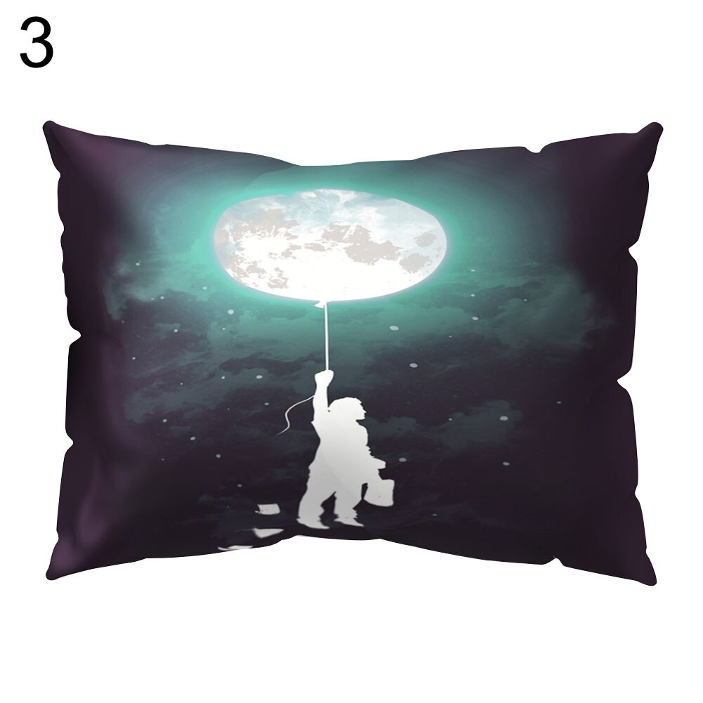 50cm*30cm kat blomst fugl himmel blad kamera pude hjemme stol sofa indretning håndvaskbar ingen lugt letvægts pude: 3