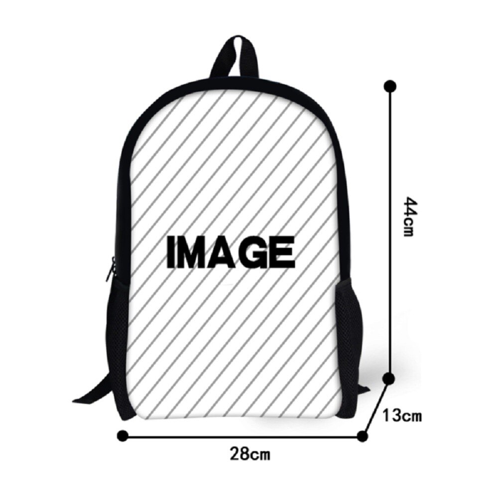 Instantarts kat humor 3d tryk børn skoletasker drenge piger studerende rygsæk lynlås stor taske crossbody taske blyant taske sæt