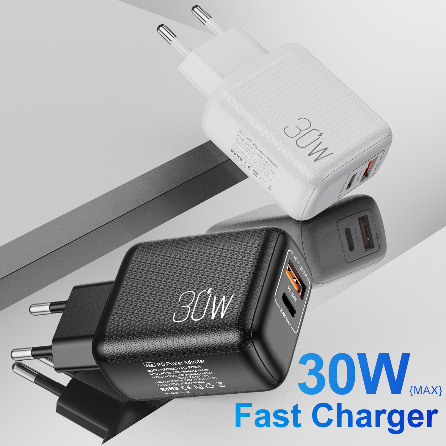 Pikalataus 3.0 qc pd 30w laturi  pd3.0 qc3.0 usb tyypin c pikalaturi iphone 12 pro max xiaomi samsung puhelimen pd laturi