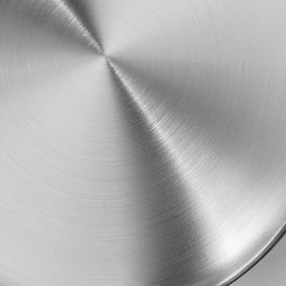 Stainless Steel Flat Dish Plate Double Insulated Thick Buffet Platter for BBQ Dish Plates