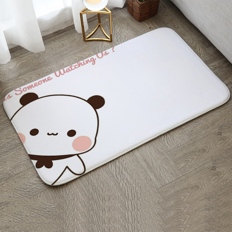Tapis non ald de petite taille pour la décoration de la maison, porte d'entrée, virus, balcon, sol de la salle de bain, bienvenue, chambre à coucher: 1000 millimètres x 1000 millimètres / Bourgogne