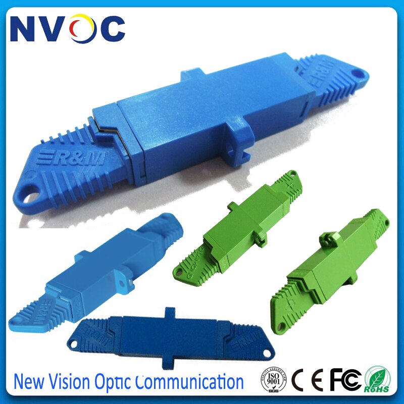 15pcs/Lot,E2000 UPC APC Optic Fiber Connector, E2000-E2000 Single Mode,Multi Mode,Fiber Optcal Coupler Connector