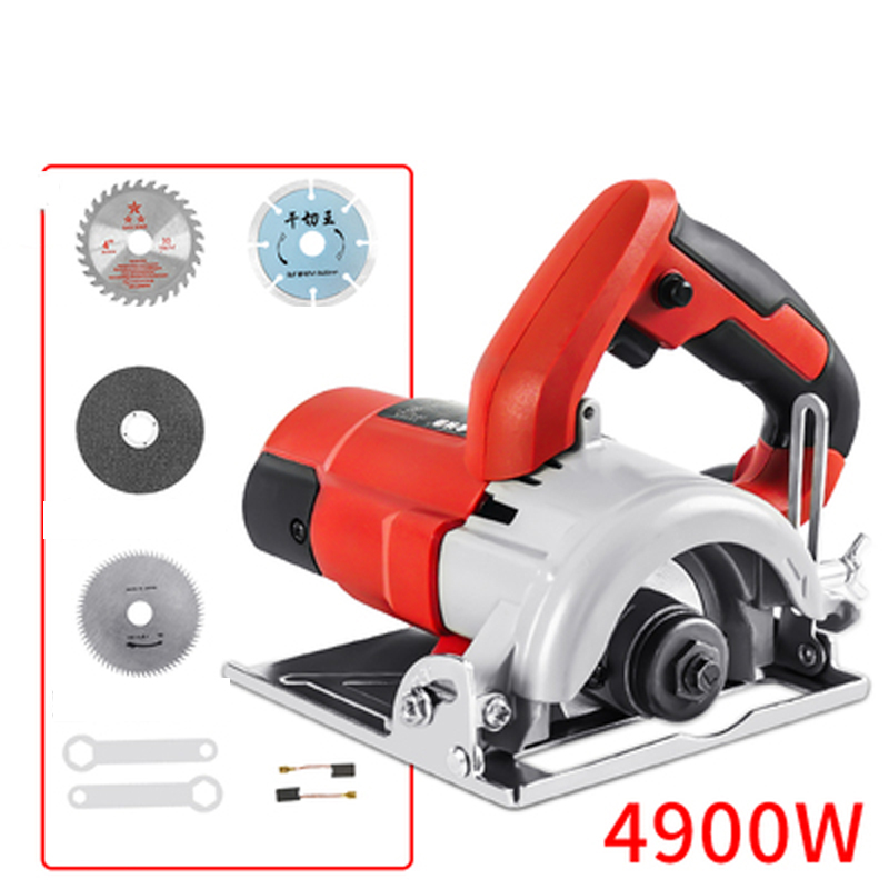 Cortadora eléctrica de alta potencia, cortadora multifuncional de cerámica, piedra, Metal, mármol, motosierra para carpintería, 220V: C