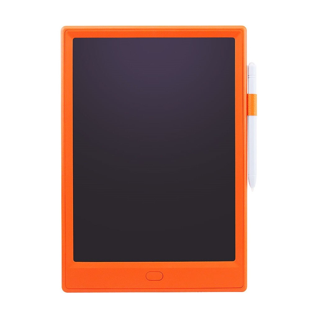 LCD Writing Tablet 10 Inch Digital Drawing Electronic Handwriting Pad Message Graphics Board Kids Doodle Board Drawing Board: Orange