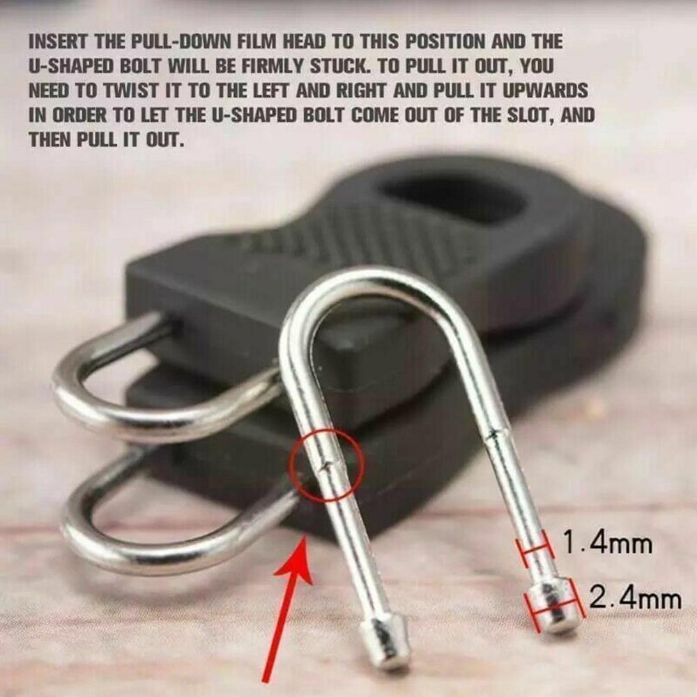 20/10pcs Replacement Zipper Puller For Clothing Zip Fixer For Travel Bag Suitcase Backpack Zipper Pull Fixer For Tent H5s4