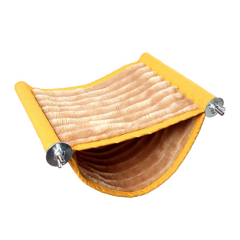 Eekhoorn rat schommel nest kooien kleine dieren hangende grot bedden winter warm zacht cavia hamster hangmat: S