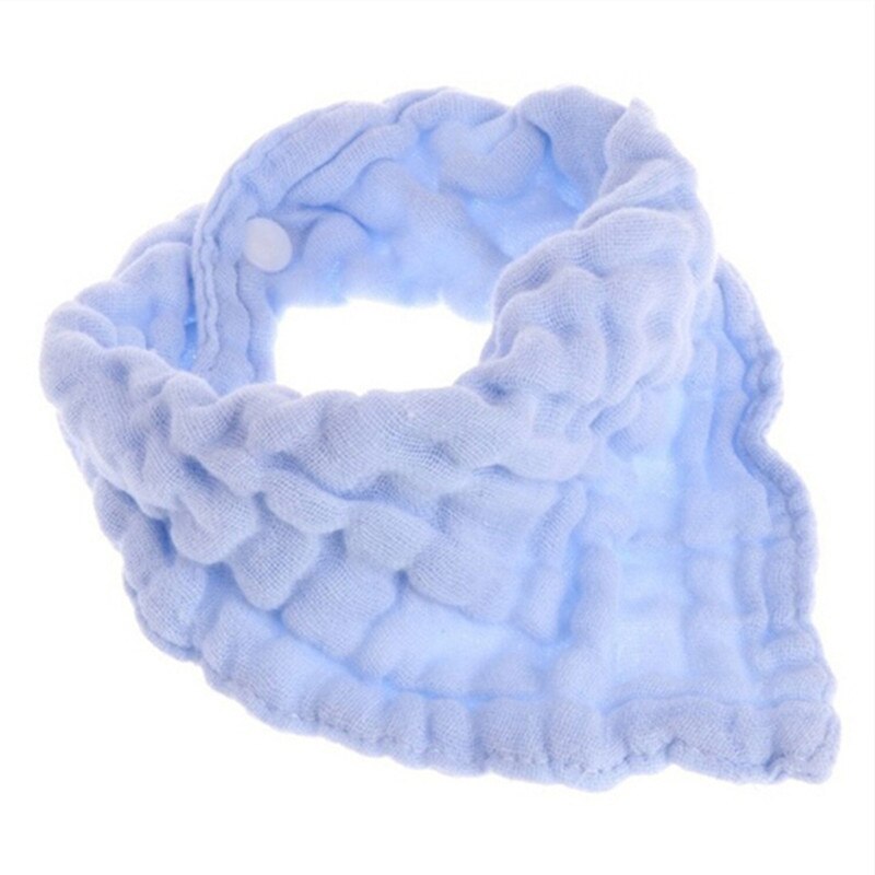 1pc mistura gaze babadores burp panos saliva toalha de alimentação triângulo bandana toalhas neonatal bebê design simples macio algodão puro