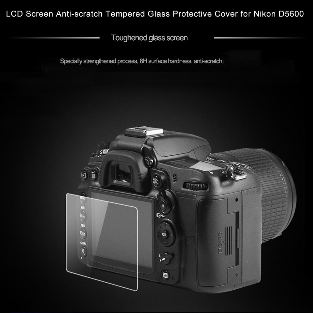 Anti-Kras 8H 0.55 Mm Lcd Screen Protector Lcd Film Voor Nikon D5600 Dslr Camera Gehard Glas Beschermende cover