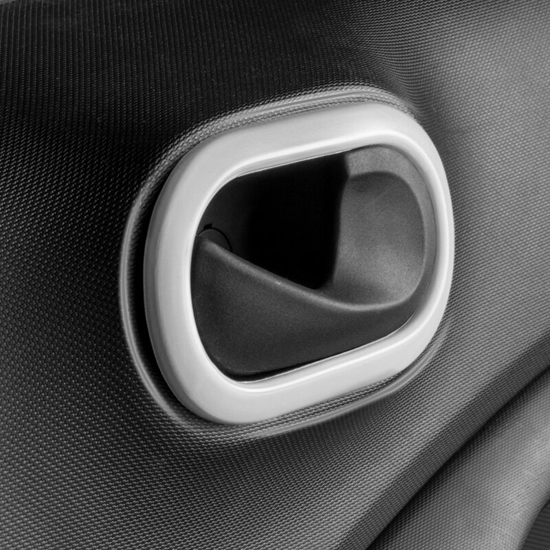 Car inner door bowl Decorative shell cover For Smart Fortwo Forfour 453 car accessories interior styling Modification Sticker