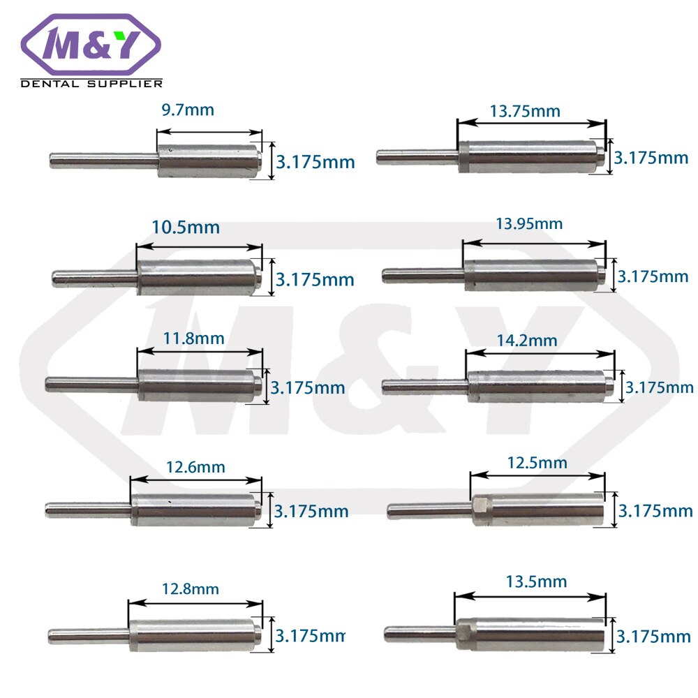 Piezas de Repuesto de eje de husillo Dental NSK kav sirona, accesorios de eje de mano, estrella de aire, midwest, 10 unidades
