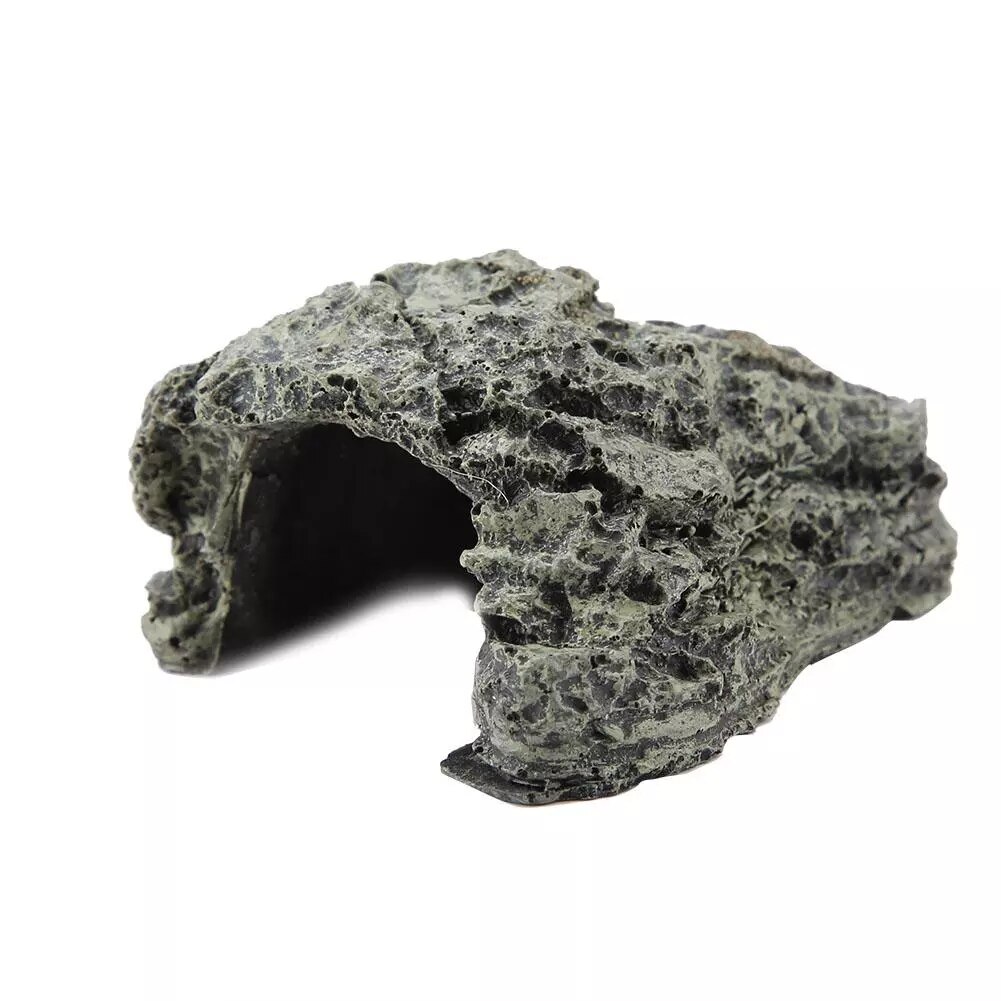 Reptile Hiding Cave Lizard Snake Turtle Hide Rest Cave Reptiles House Basking Hide Habitat Aquarium Landscaping Terrarium Decor