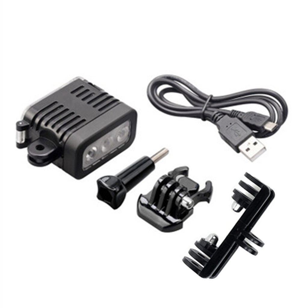 Lampe torche de plongée sous-marine pour Gopro Hero 9 8 7 6 5 4 SJCAM SJ5000 SJ8/9 Xiaomi yi Mijia EKEN H9, photographie, appareil photo: Default Title