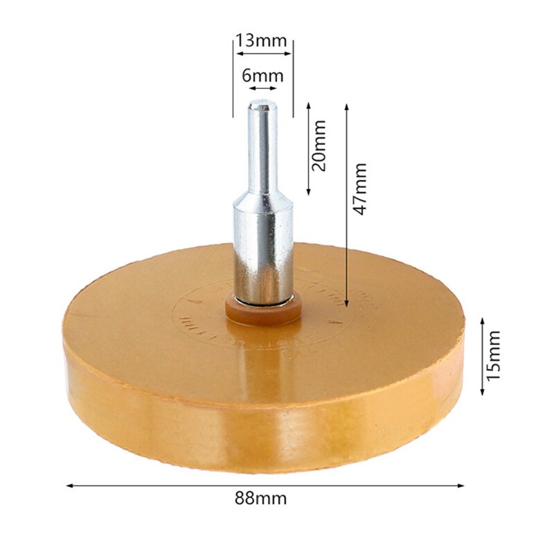 Auto Pneumatische Rubber Gum Wiel Pad Rubber Schijf Decal Gum Wiel Auto Sticker Remover Paint Cleaner Auto Polish Hulpgereedschap
