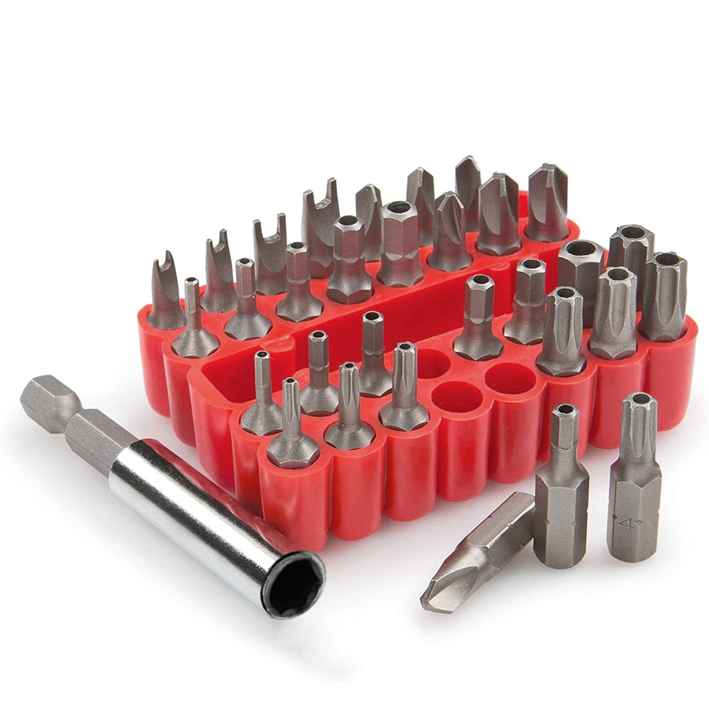 25mm Screwdriver Bit Set Multifunctionl Versatile Screwdrivers Extension Rod Tools Set Slotted/PH/Torx Cross Drill Bit Head T20