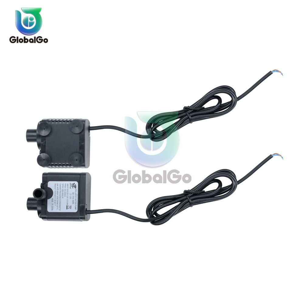 Jt -280 ip68 vandtæt mini vandpumpe ultra-støjsvag nedsænket akvariepumpe 200-450( l/h ) 12v 6w dc børsteløse mikro vandpumper: Default Title