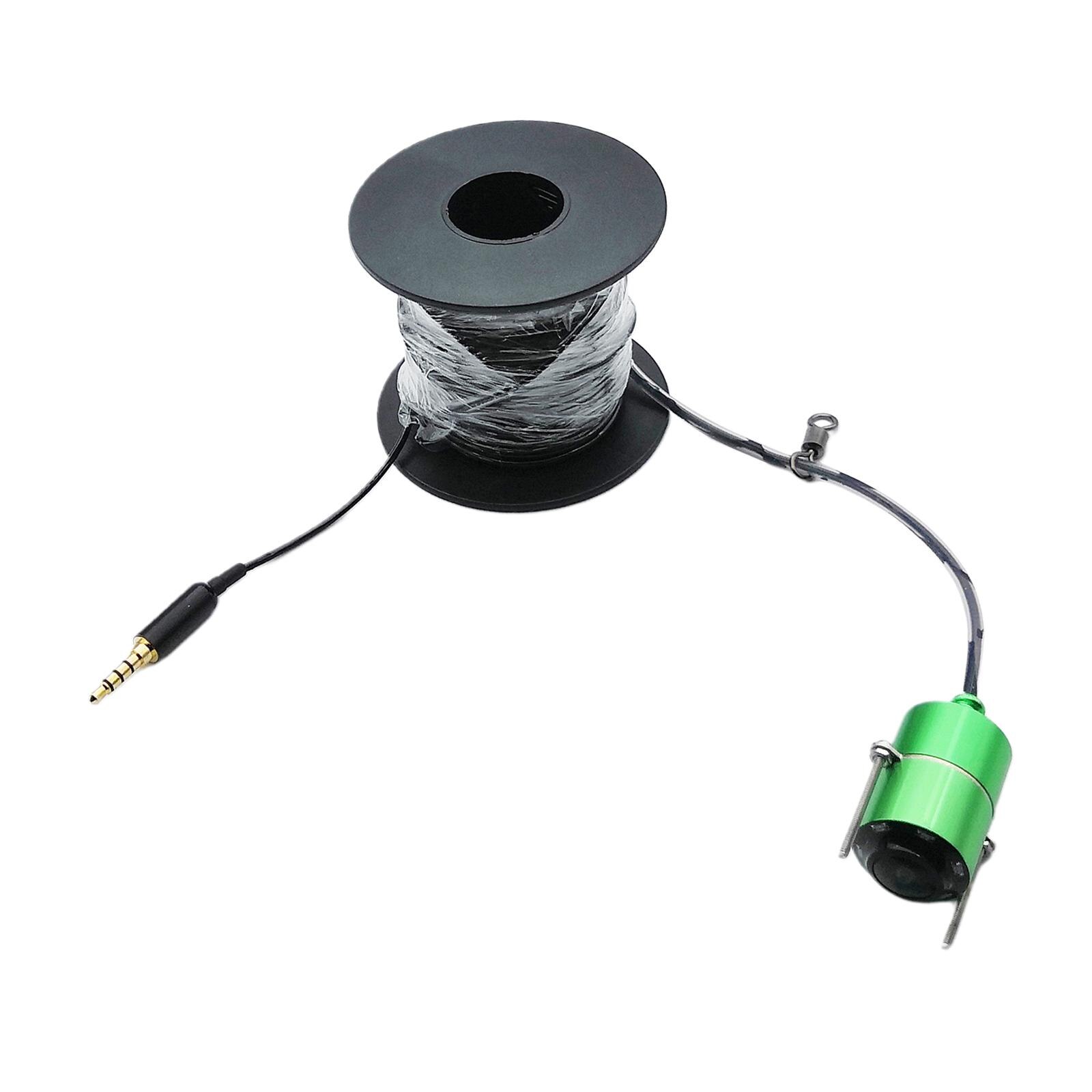 Premium Fish Finder for Ice/Sea/River Fishing HD Underwater Fishing Camera: Camera and 20m Cable