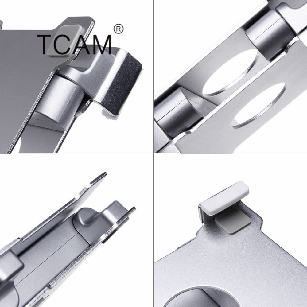Aluminium Tablet Houder Vouwen Desktop Mount Stand Houder voor iPad Oppervlak Pro