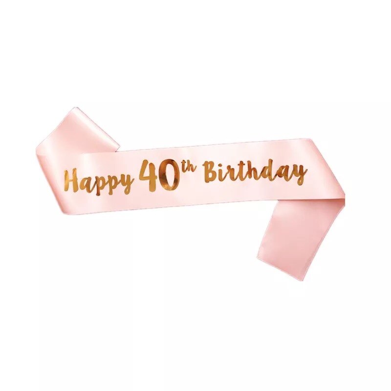 30 Krone fabelhaft Satin- Band Schärpe 18st 30th 40th 50th Geburtstag Schärpe Für Frauen Mann Glücklich Geburtstag Party Dekorationen Lieferungen: Olive