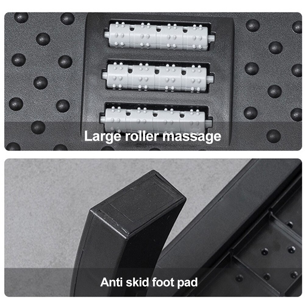 Home Tilting Footstool Non Slip Relieve Leg Office Durable Ergonomic Load Capacity Adjustable Footrest Massage Surface
