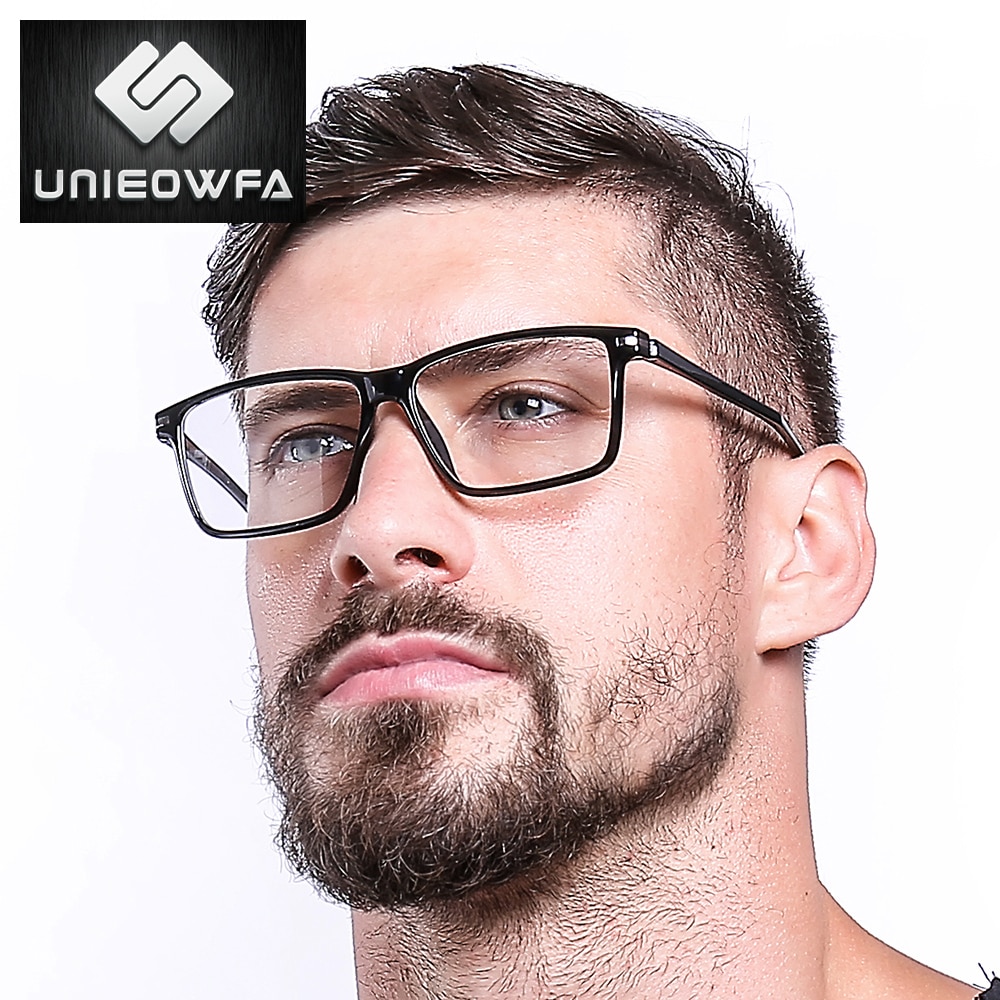 Computer Glasses for Men Anti Blue Light Blocking Eye Glasses Radiation Protection Gaming Eyeglasses Anti Blue Rays Glasses TR90