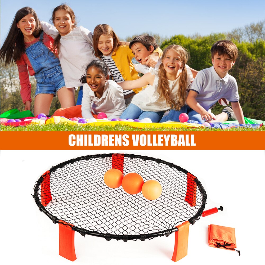 Leisure Sport Toy Spikeball Outdoor Lawn Fitness Beach Volleyball Mini Equipment for Easy Safety Exercise Accessories