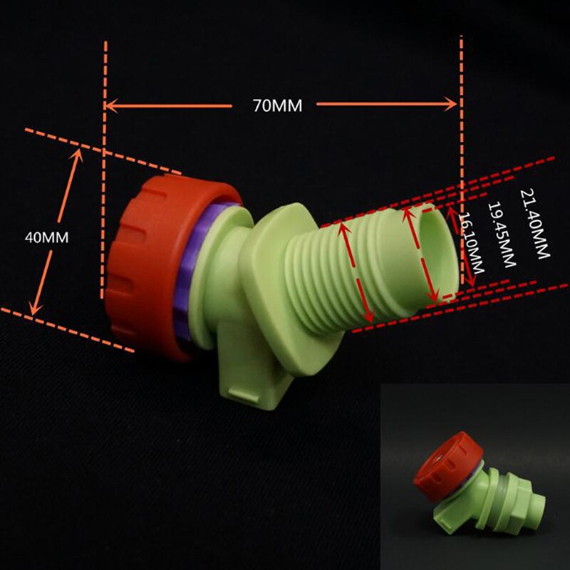 Bouteille de robinet à bouton en plastique, à utiliser pour l'eau, seau, Type de robinet de réservoir, bouteilles de vin, tonneaux d'eau potable