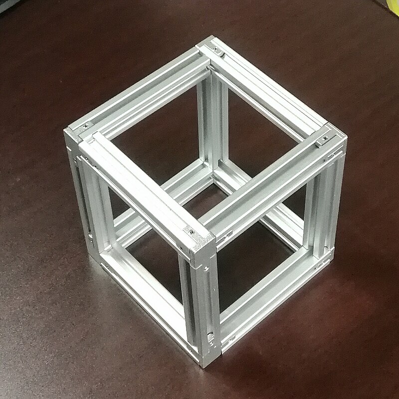 100-1000 mm aluminum profile European standard anodized linear guide for DIY CNC 3d printer table