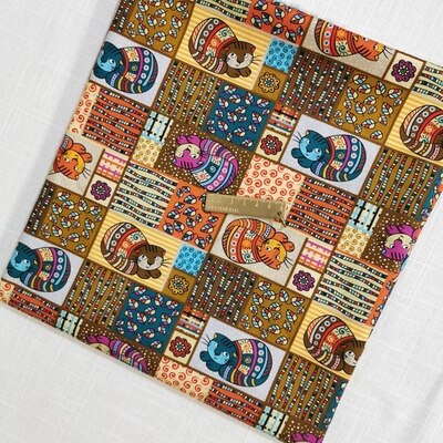110cm brede matematiske fysik bomuldsstof blomster digital trykt stof patchwork syemateriale diy kjole skjorte tøj: Nr. .10