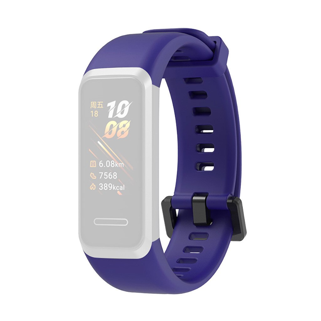 Cinturino da polso Per Huawei 4 Astuto Della Vigilanza di Sport Morbido Cinturino In Silicone di Ricambio Smart wristband Accessori di Ricambio Fascia Da Polso: O